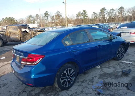 2013 Honda Civic Ex from USA, damaged, VIN 19XFB2F81DE059682